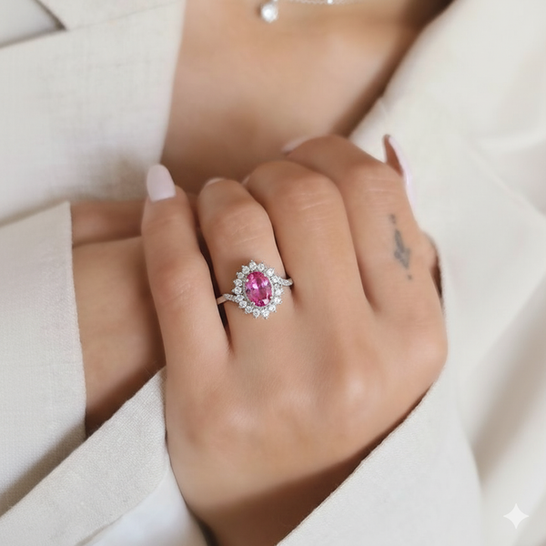 New beginnings deserve a ring that blooms with brilliance.